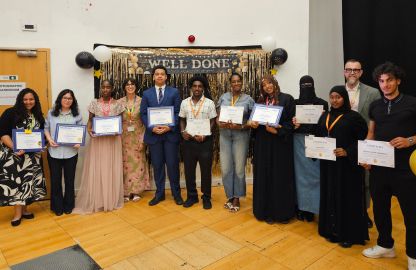 Our Journal banner 202526 student voice and awards night